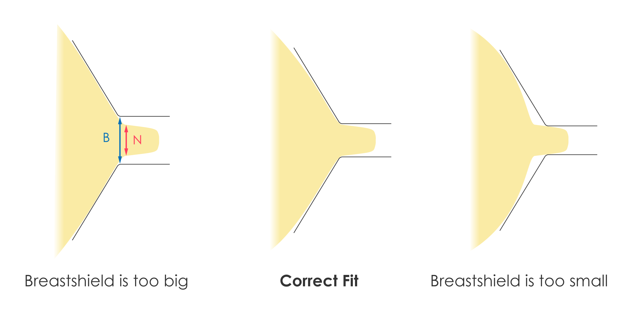 How to choose the right size of breastshields